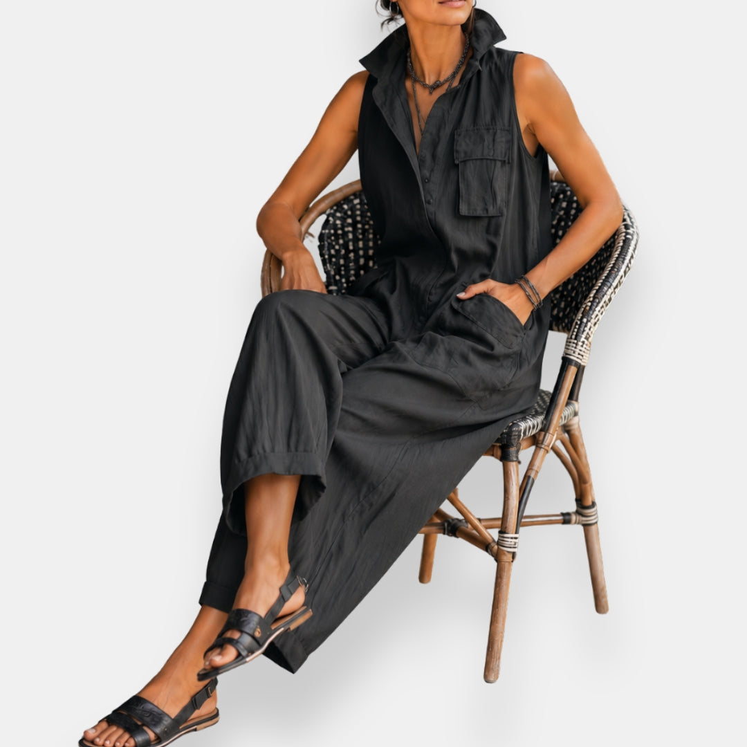 Ida Ærmeløs Jumpsuit