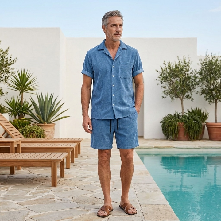 Herre Piscina Lounge Sæt
